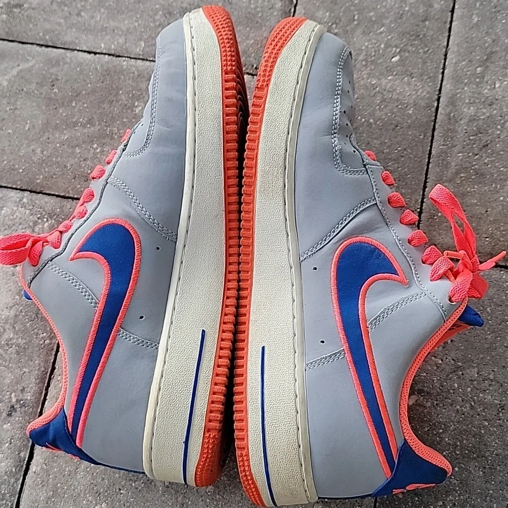 Nike Air Force 1 Low Grey, Royal Blue, Hot Pink March 2012 - Picture 4 of 7